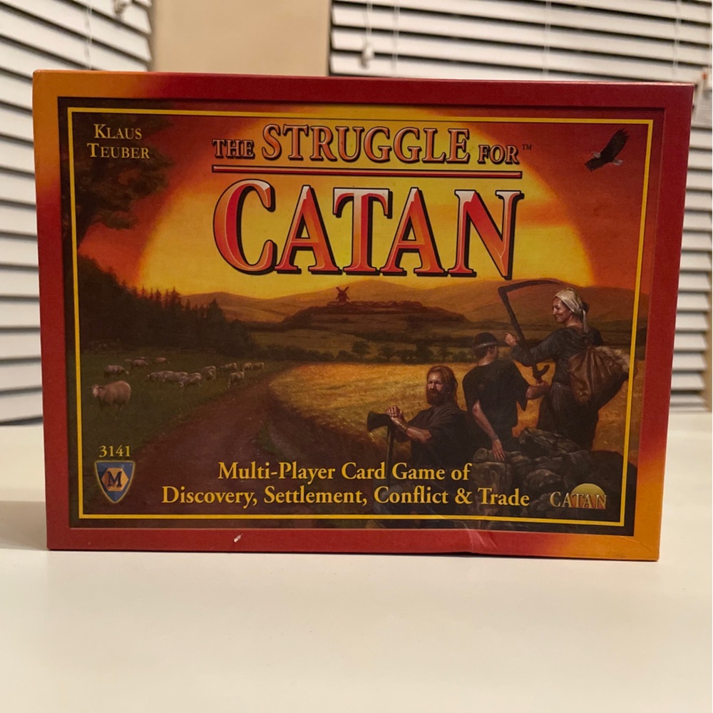 The Struggle for Catan (Card Game, 2011) Strategy Resources 2-4